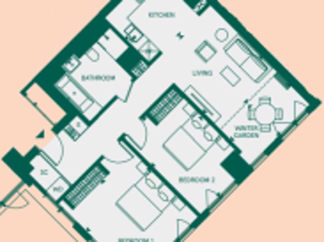 Apartment for rent in Crown, Lentran