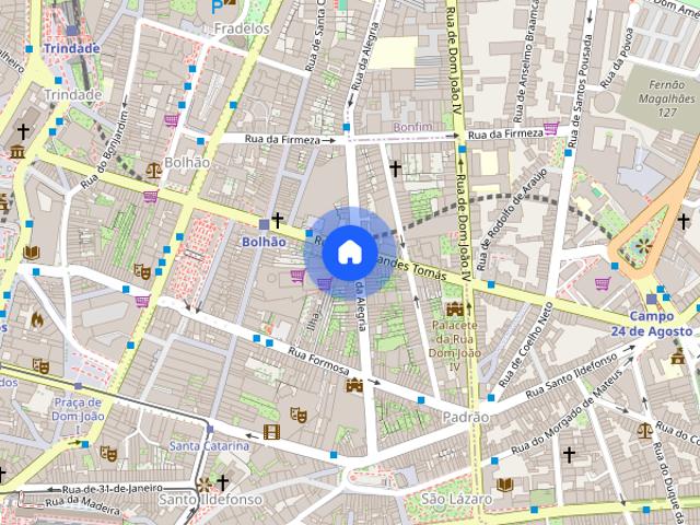 Apartamento alugar em Baixa do Porto, Porto