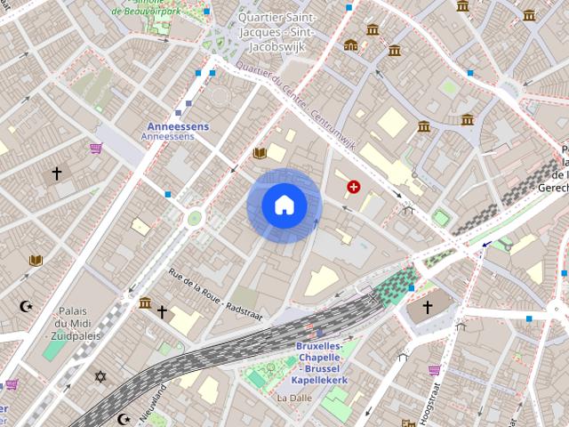Appartement location à Brussel, Bruxelles