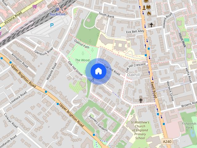 Apartment for rent in Surbiton, Greater London
