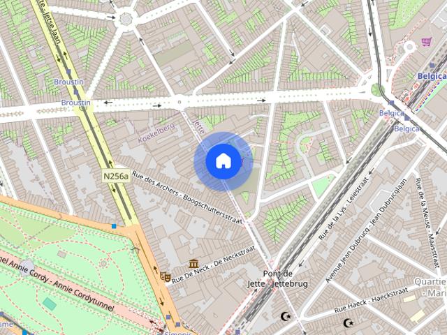 Appartement location à Kukelberg, Bruxelles