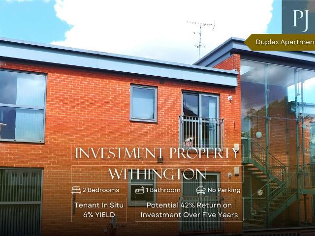 Flat for sale in Withington, Manchester