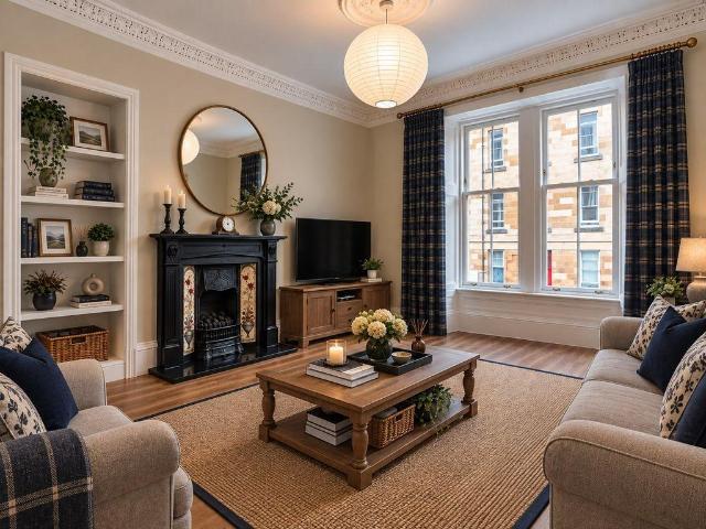 Flat for sale in Crosshill, Scotland