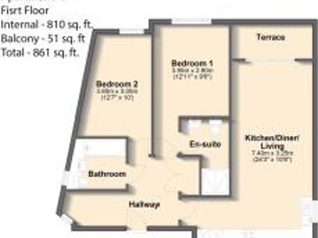 Apartment for sale in Crosspool, South Yorkshire