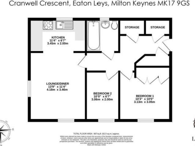 Apartment for sale in Eaton Leys, Milton Keynes
