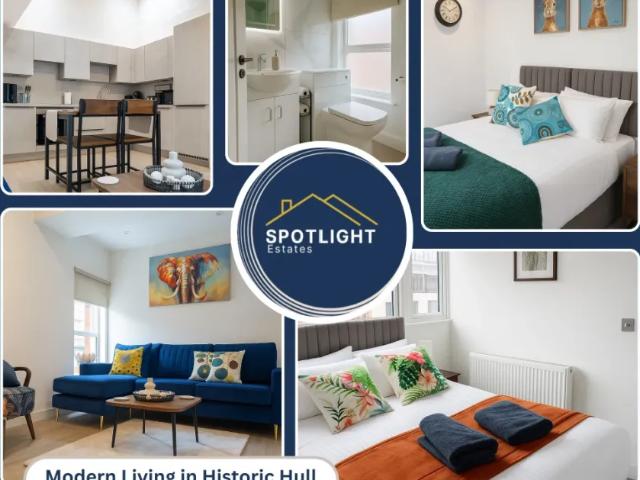 Apartment for rent in Old Town, Hull