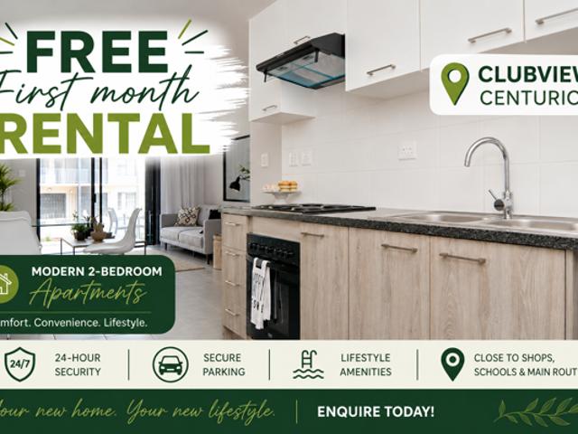Apartment for rent in Tshwane Ward 65, Centurion