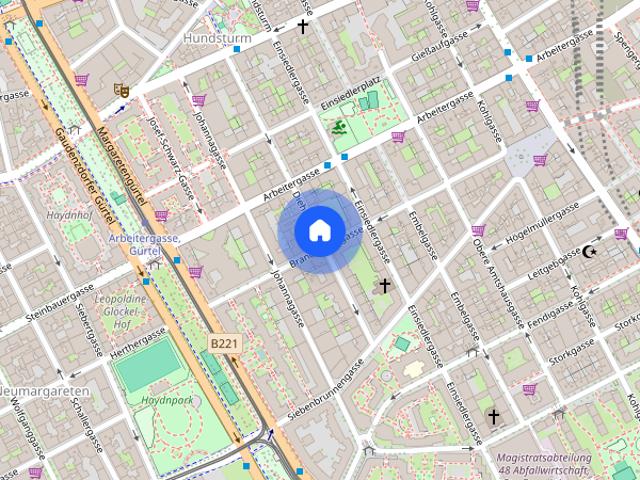 Apartment mieten in Hundsturm, Wien