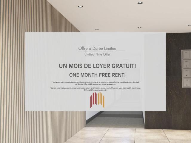 Apartment for rent in Longueuil, Quebec