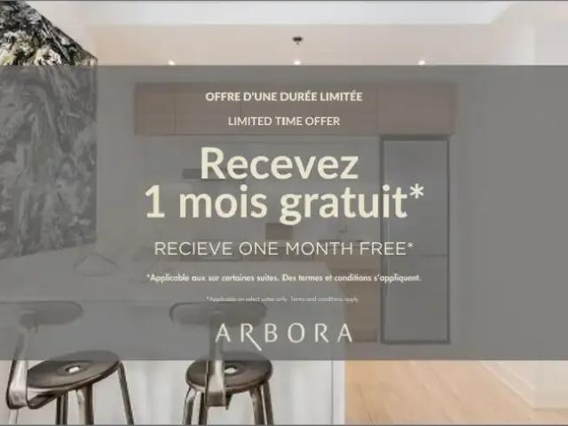Apartment for rent in St. Leonard's, Quebec