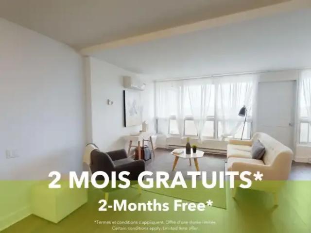 Apartment for rent in St. Leonard's, Quebec