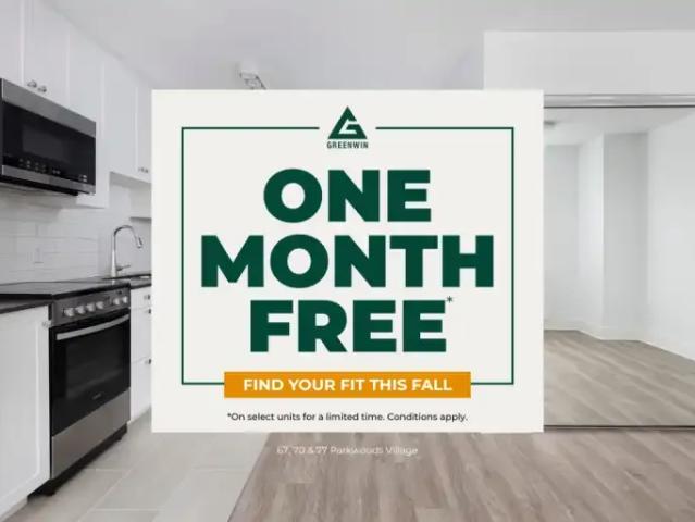 Apartment for rent in Woburn, Ontario