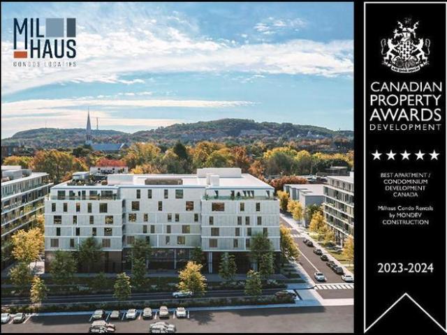 Apartment for rent in St. Leonard's, Quebec