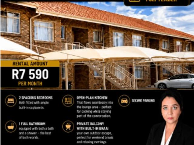 Apartment for rent in Bloemfontein, Free State