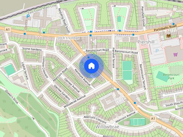Apartment for rent in Willowbrae, City of Edinburgh