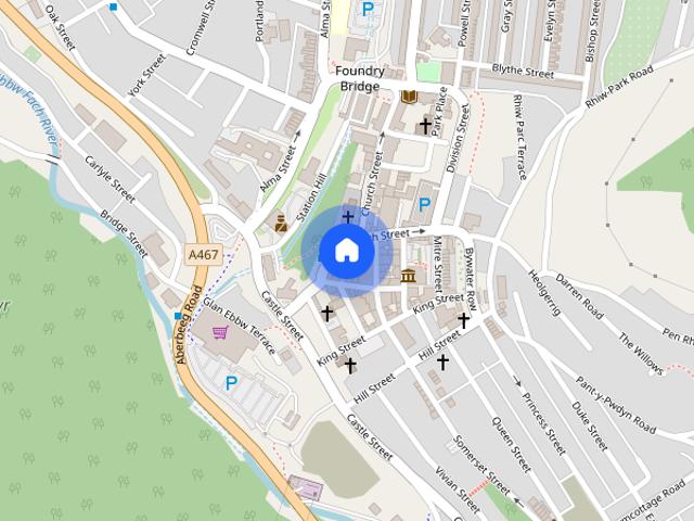 Apartment for rent in Abertillery, Wales