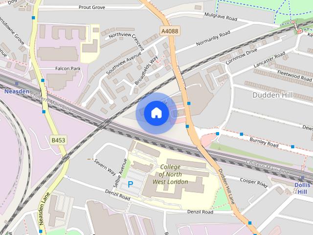 Apartment for rent in Dudden Hill, Greater London