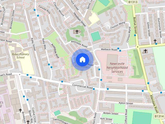 Apartment for rent in Byker, Tyne And Wear