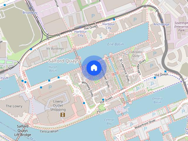 Apartment for rent in Salford Quays, Salford