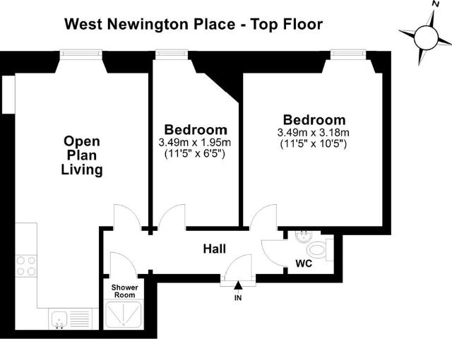 Apartment for rent in Newington, Scotland