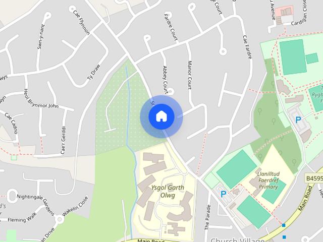 Apartment for rent in Hawthorn, Church Village