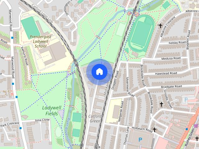 Apartment for rent in London Borough of Lewisham, Ladywell