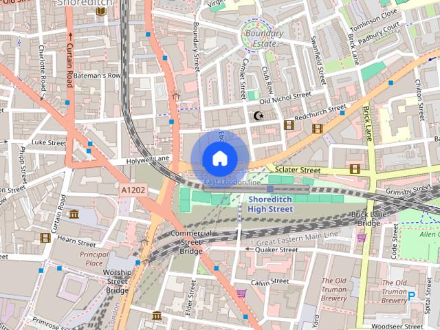 Townhouse for rent in London Borough of Hackney, Greater London