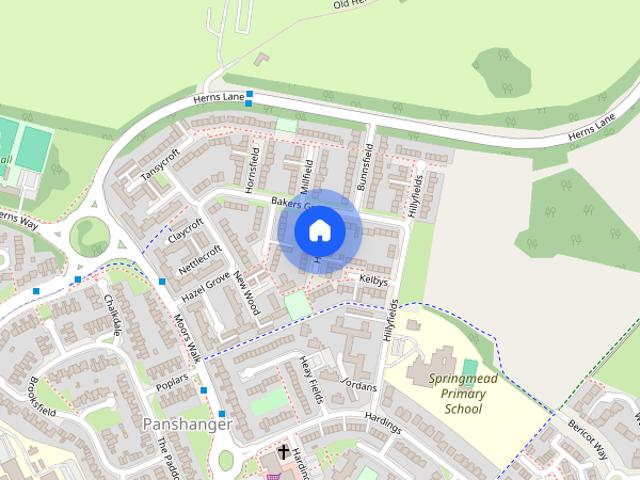 Apartment for rent in Panshanger, Fretherne