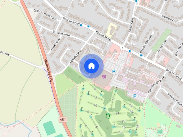 Apartment for rent in Lichfield, Boley Park
