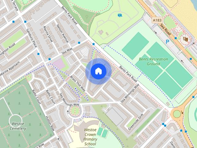 Apartment for rent in Westoe, South Shields