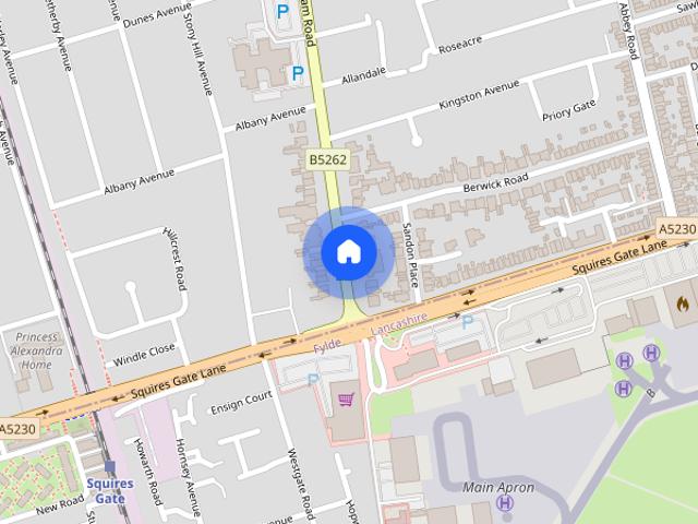 Apartment for rent in Squires Gate
