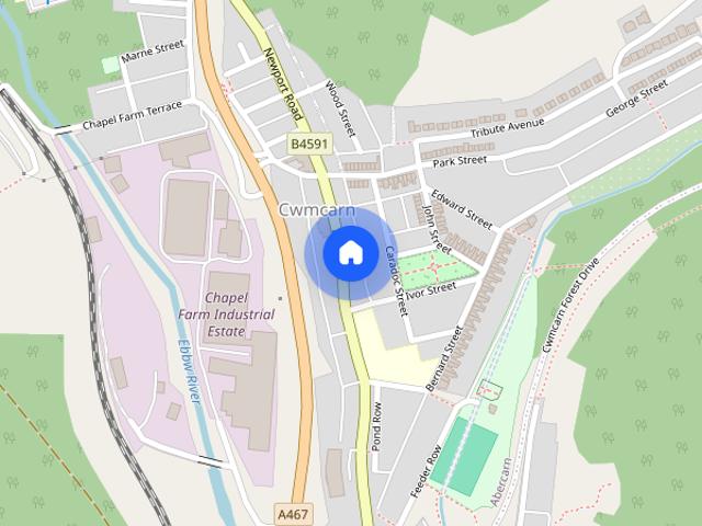 Apartment for rent in Pont-y-waun, Cwmcarn