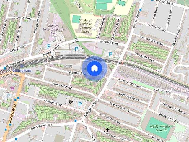 Apartment for rent in Brompton, Gillingham