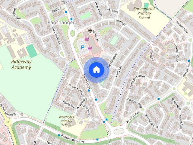 Apartment for rent in Panshanger, Fretherne