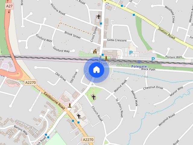 Apartment for rent in Polegate, Cross In Hand