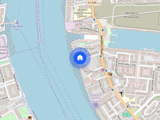 House for rent in Isle Of Dogs, Greater London