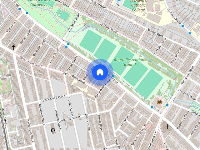 Apartment for rent in Plasnewydd, Cardiff