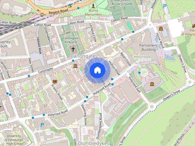 Apartment for rent in Holyrood, Old Town
