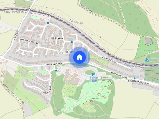 Apartment for rent in Follaton, Strode