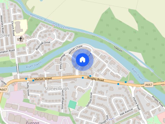 Apartment for rent in Prestolee, Lee Bank