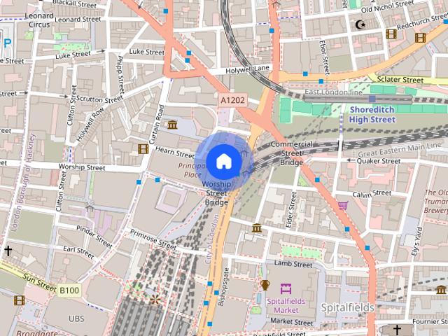 Apartment for rent in Bishopsgate, Greater London