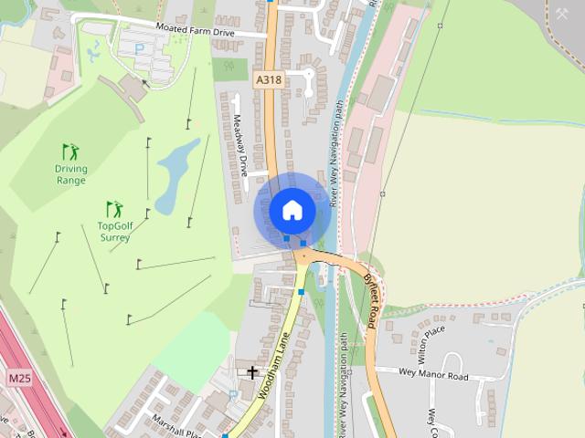 Apartment for rent in Row Town, Surrey