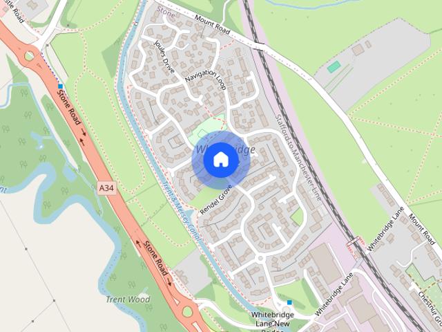 Apartment for rent in Stone, Baswich