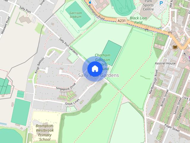 Apartment for rent in Brompton, Gillingham