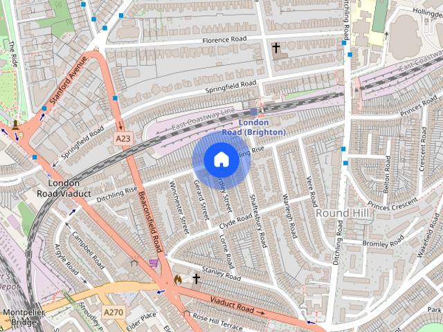 Apartment for rent in Round Hill, Brighton & Hove