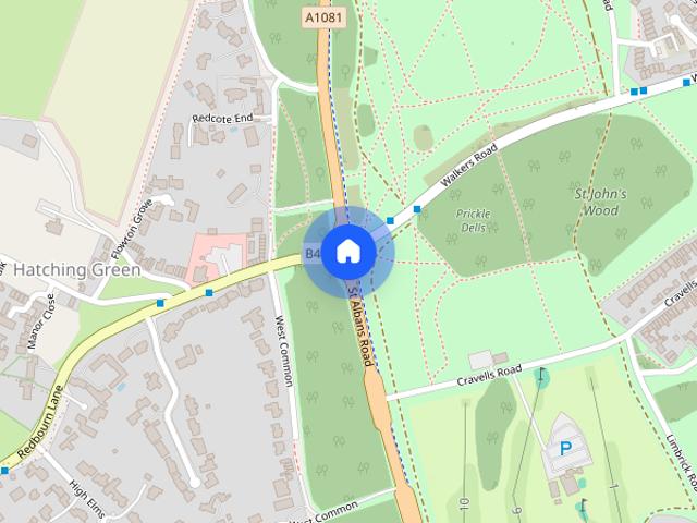 Apartment for rent in Hatching Green, Five Acres