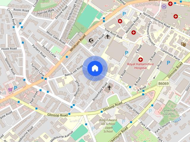Apartment for rent in Broomhill, South Yorkshire