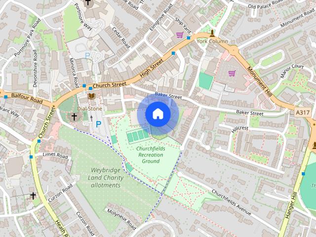 Apartment for rent in Blackhills, Surrey