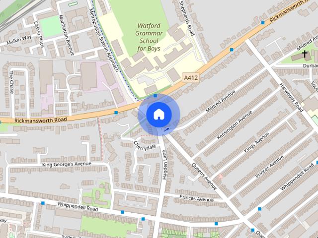 Apartment for rent in Holywell Estate, North Watford