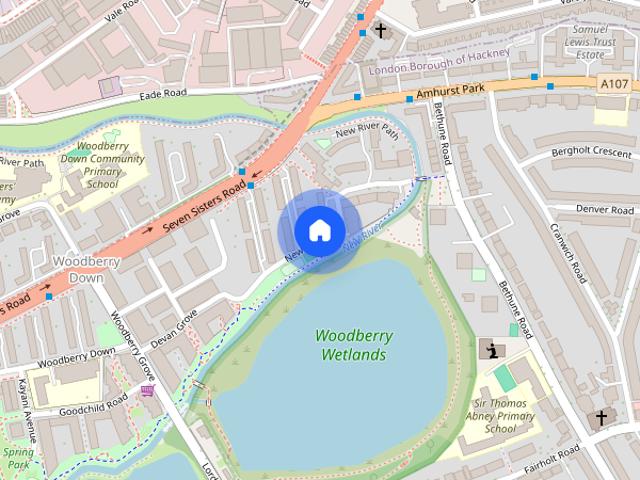 Apartment for rent in Woodberry Down, Stamford Hill